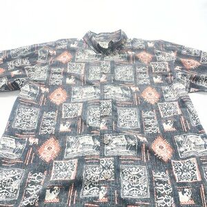 Big Dogs Authentic Hawaiian style  Button up Shirt Medium